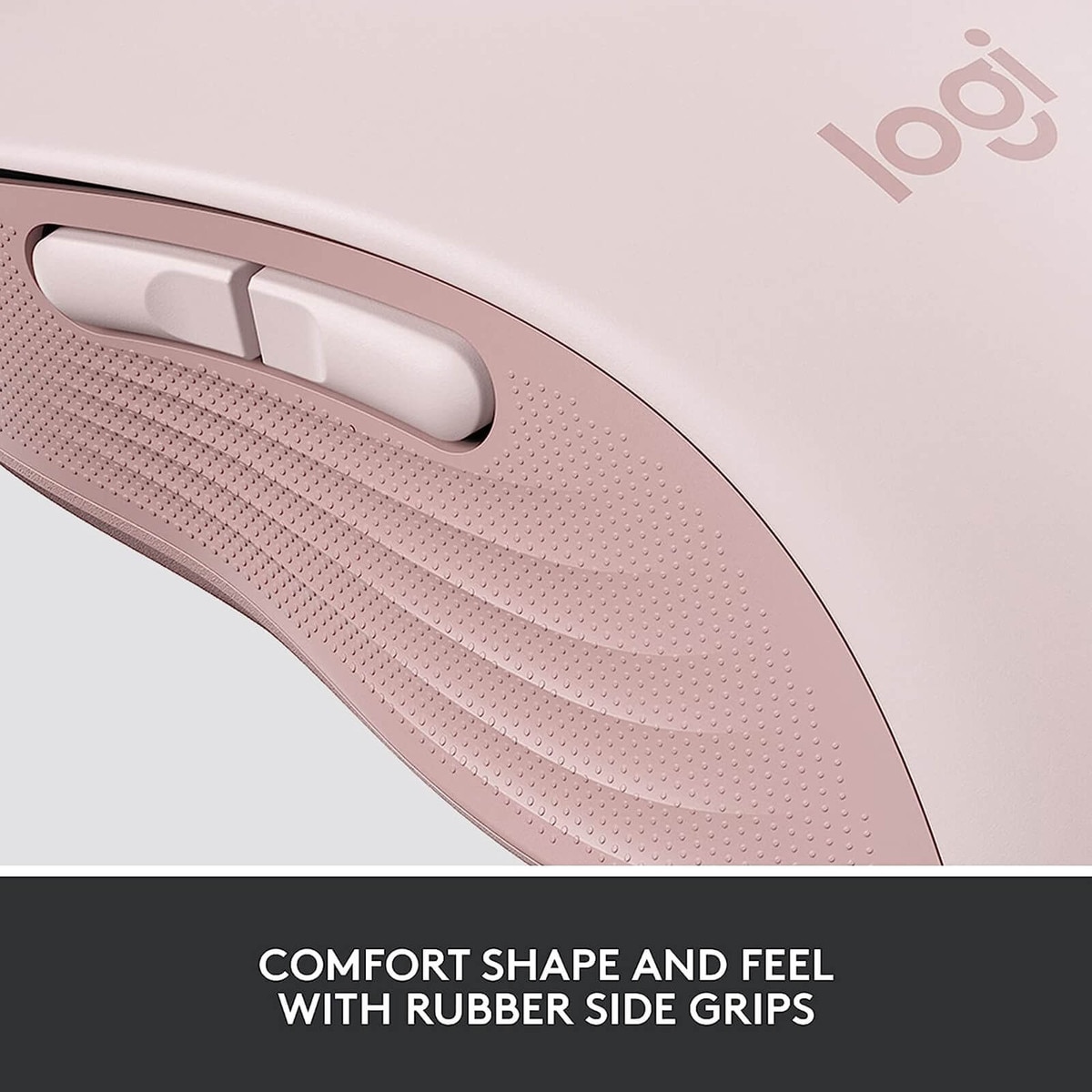 Logitech Signature M650 Silent Bluetooth Mouse - Rose